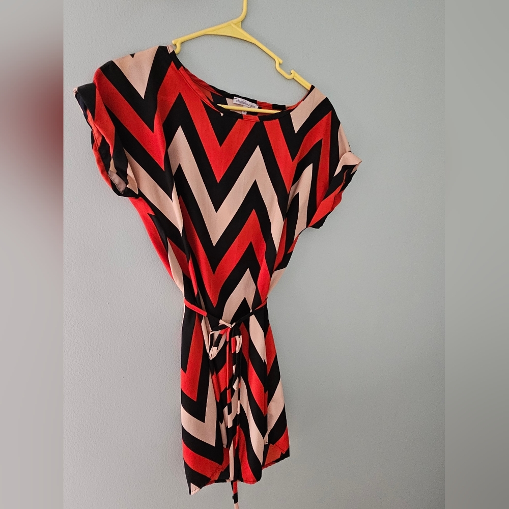 Charlotte Russe Chevron Dress